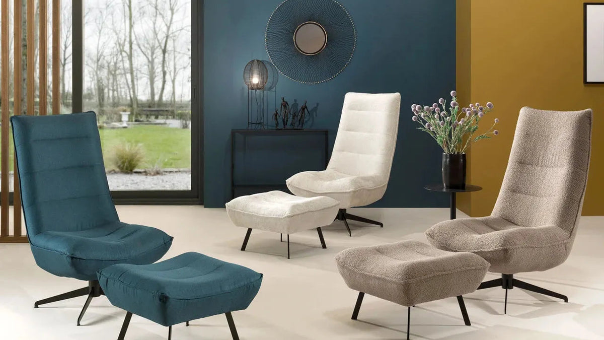 Lounge Sessel Magnum inkl. Hocker – Möbel Dreams